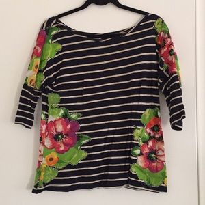 Anthro striped shirt